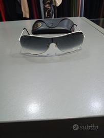 m1114 Ray-ban Rb3211 large Mascherina nero fume' 