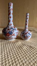 Coppia di Vasi Cinesi Vintage in Porcellana