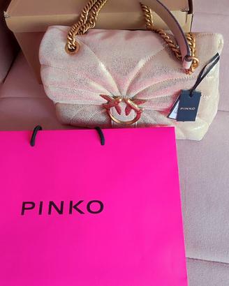 Borsa pinko puff dorata limited edition
