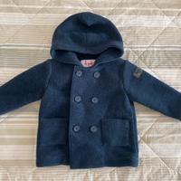 Giaccone doppiopetto bambino Il Gufo blu tg.12mesi