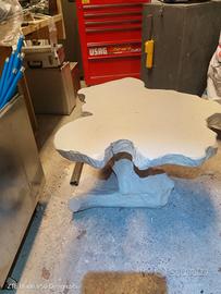 tavolo legno di ulivo