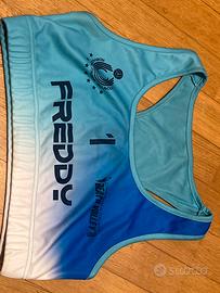 Top azzurro Freddy