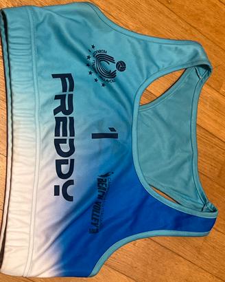Top azzurro Freddy