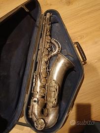 Sax contralto Weltklang vintage anni ’70 – con cus