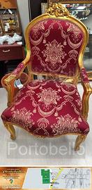 Codice: 9212 SEDIA STILE BAROCCO CON BRACCIOLI ST