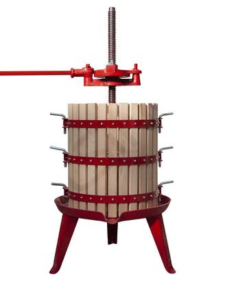 Torchio da vino a leva manuale - Diametro 50 cm -
