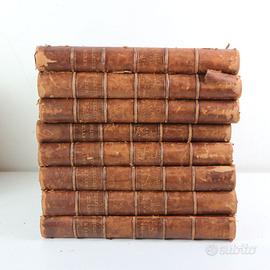 8 VOLUMI REVUE ILLUSTREE DUMAS BASCHET 1885 1886 1