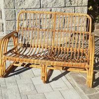 Divanetto in  vimini