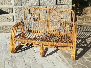 Divanetto in  vimini