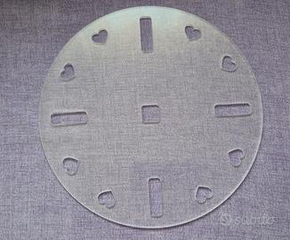 Dima acrilico per fresatrice orologio 30cm