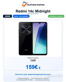 Xiaomi Redmi 14c 8/256GB Midnight Nuovo