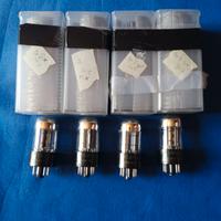 Quartetto Valvole sylvana 6sn7 nos mechate