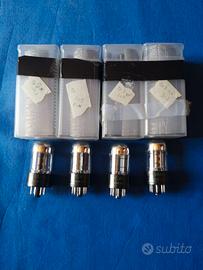 Quartetto Valvole sylvana 6sn7 nos mechate