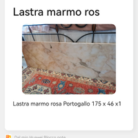 Piano in marmo di mobile fine 800