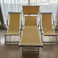 Lettino e sdraio mare