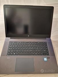 HP ZBook Studio G4 workstation 17" 32Gb ram 1Tb i7