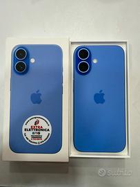 Iphone 16 256GB blu