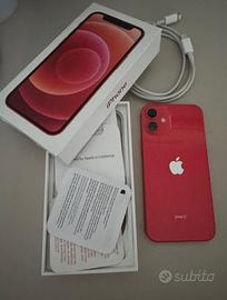 iPhone 12 mini 64GB rosso