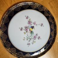 Piatto di porcellana decorato di Limoges