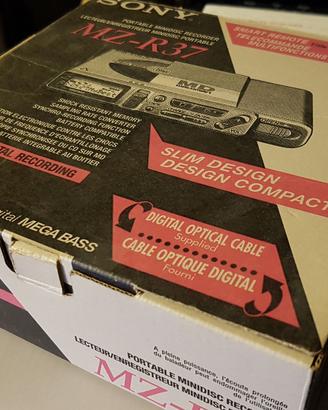 SONY MZ-R37 Minidisc Player & Recorder