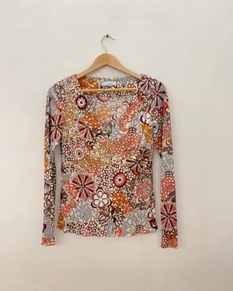 Maglia a maniche lunghe Emilio Pucci 100% Seta