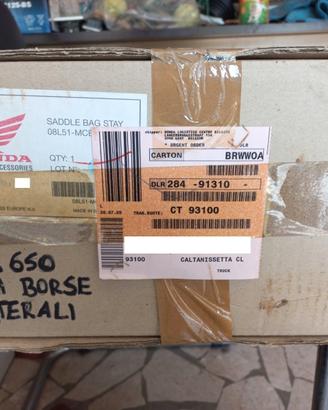Valigie originali per HONDA XL650V dal 2000