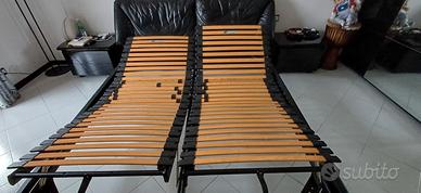 Rete matrimoniale ortopedica altezza regolabile