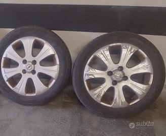 2 cerchi lega Opel 16
