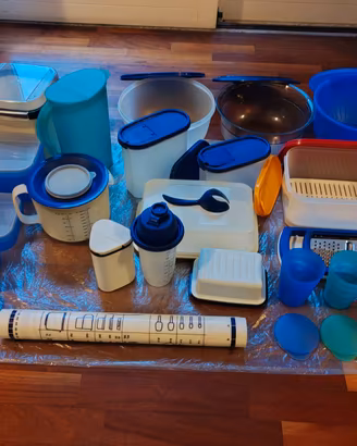 TUPPERWARE Anni 90 - 50 Pezzi - NUOVO MAI USATO