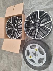 2 Cerchi il lega BMW M550I + ruotino