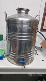 bidoni acciaio inox 50 lt