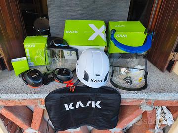 Casco da lavoro Kask Zenith X nuovo con accessori.