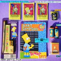 SIMPSONS VINTAGE 1991 Simpson Matita Gomme Temperi