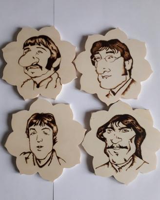Sottobicchieri Beatles 
