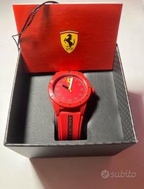 Orologio scuderia ferrari rosso