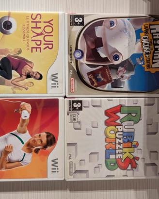 lotto 4 giochi wii