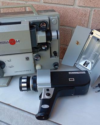 Kit 8mm Vintage (Proiettore+Cinepresa+Lampada+Giu)