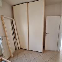 Letto matrimoniale e armadio coordinati