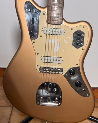 Fender JAGUAR JG-66 CIJ JAPAN 2002 shoreline gold