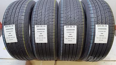 4 GOMME 225 55 19 HANKOOK RIF3421