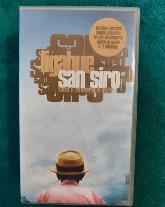 vhs Ligabue-San Siro tutto il concerto e altro 