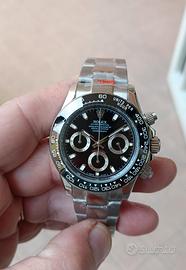 orologio crono Dial Black ceramic 