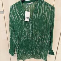 Completo donna camicia pantaloni Zara