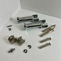 STAFFE CROMATE PEDANE PASSEGGERO SOFTAIL POST 2018