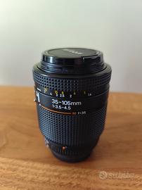 Nikon AF Nikkor 35-105mm f/3.5-4.5 macro