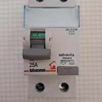 ⚡Interruttore Differenziale Bticino Salvavita 25A