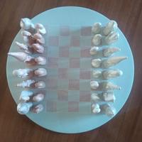 scacchiera Kenya in pietra saponaria 