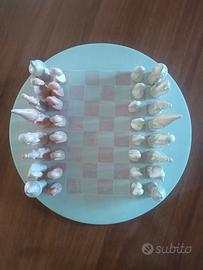 scacchiera Kenya in pietra saponaria 