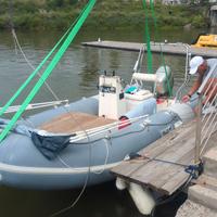 Gommone BWA 4.70 con motore Honda bf40a