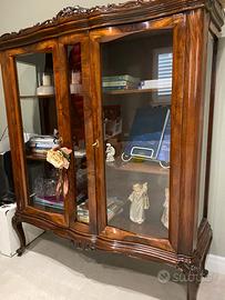 Argentiera vetrina credenza antiquariato antica
